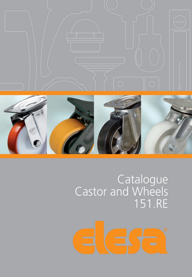New Elesa catalogue covers extended range of Industrial Castors and Wheels New Elesa catalogue covers extended range of Industrial Castors and Wheels